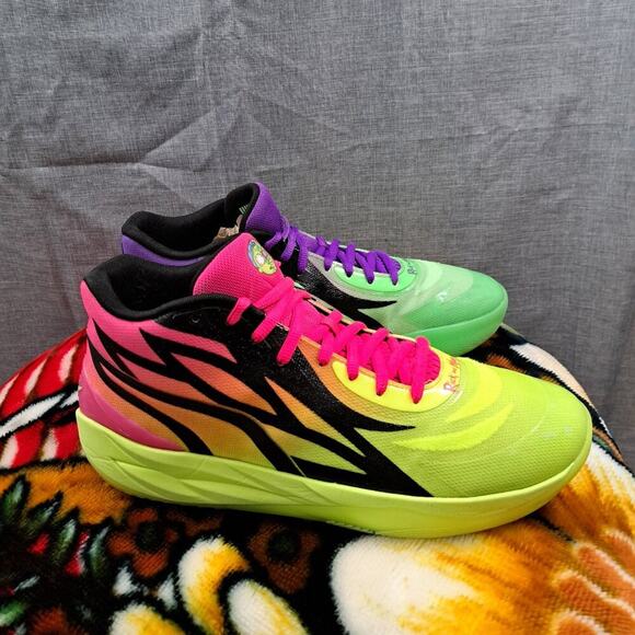 %Size 14- PUMA Rick and Morty x MB.02 Adventures Sneaker Men / A 38 main image 7